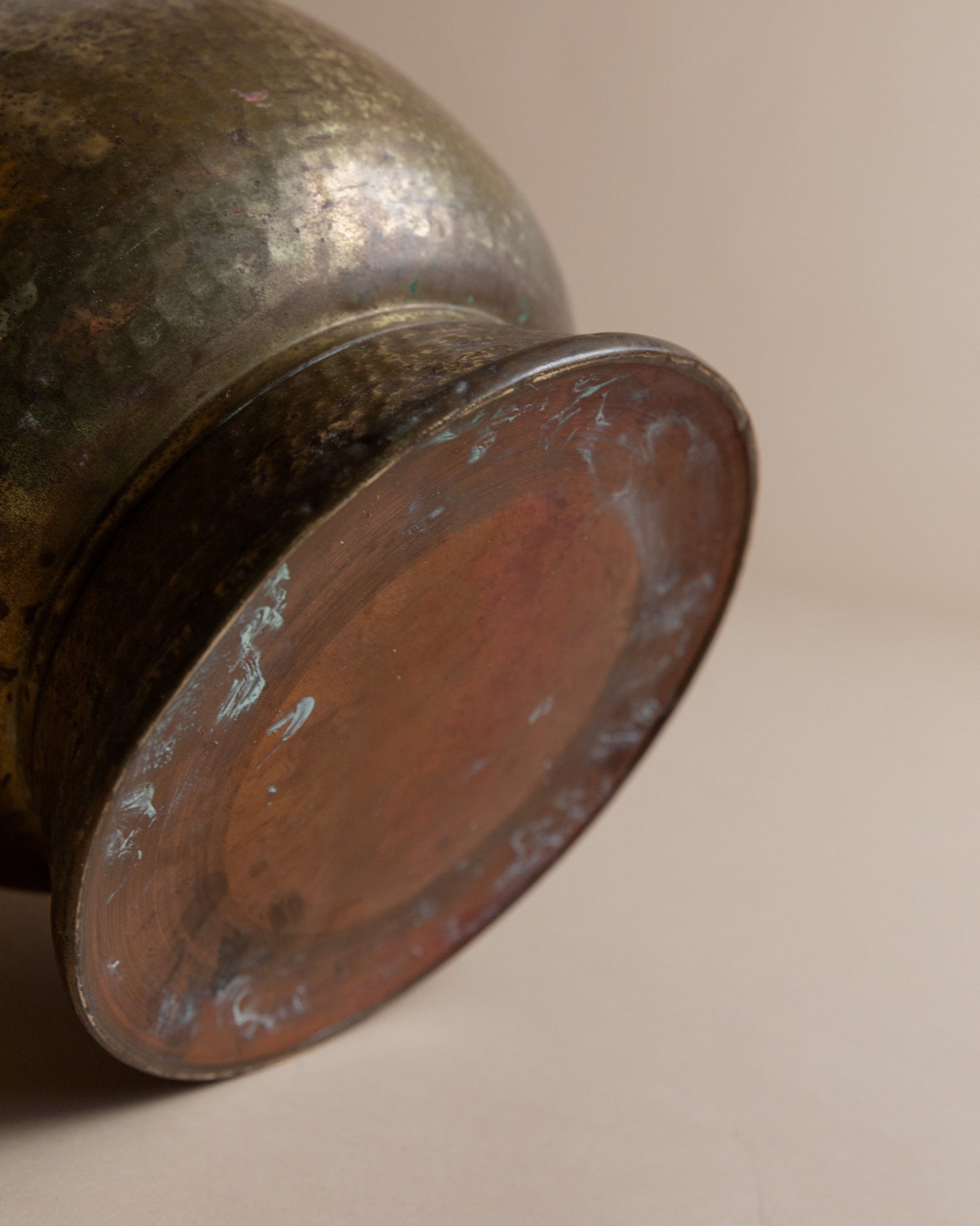 Pichet vintage en laiton Italie années 1950 design classique décoration de maison de campagne