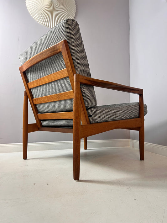Fauteuil vintage par Christian Jensen pour Haslev