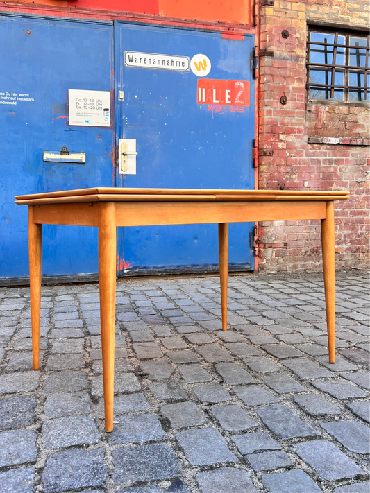 Vintage Ausziehtisch von Alma Tische für Alma Tische, Buche