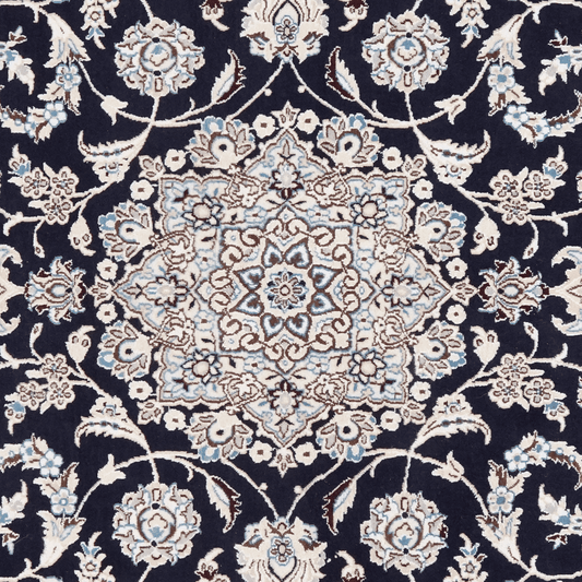 Vintage Carpet Nain 9La 211x147cm Colorful Nature-inspired motifs