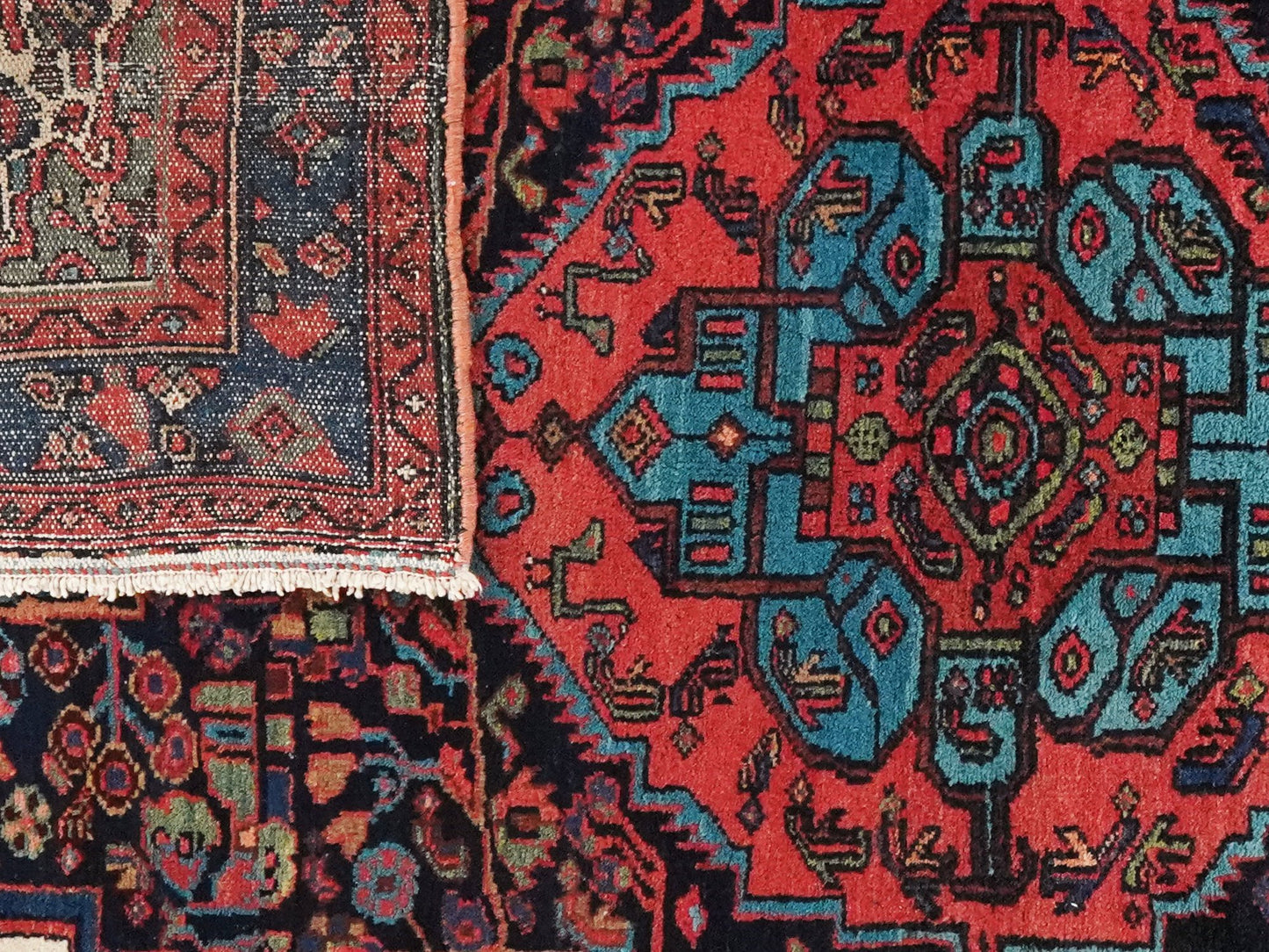 Vintage carpet Armanibaf 200x123cm colorful