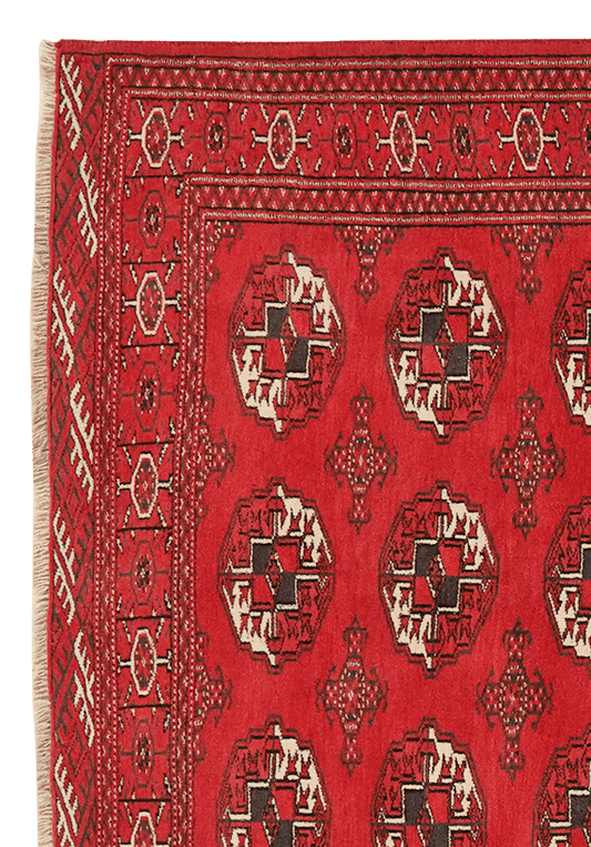 Vintage Carpet Turkman 165x115cm colorful