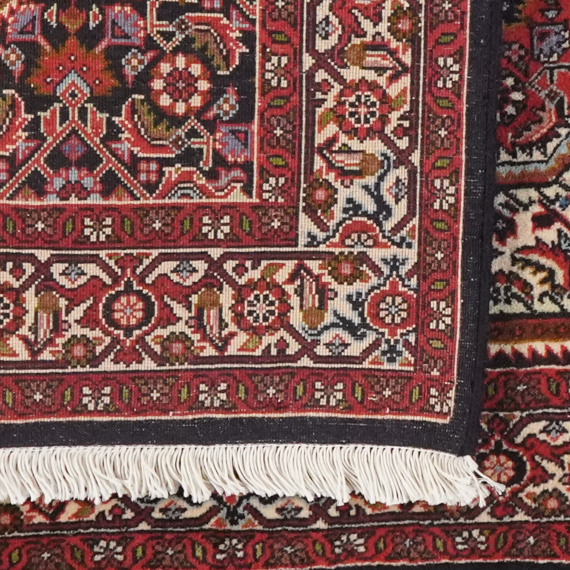 Vintage Carpet Bidjar Zandjan 148x85cm Colorful Nature-inspired motifs