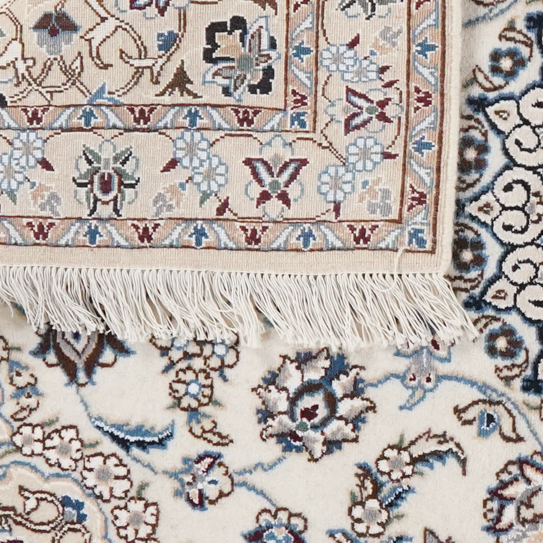 Vintage carpet Nain 9La 145x99cm colorful nature motif