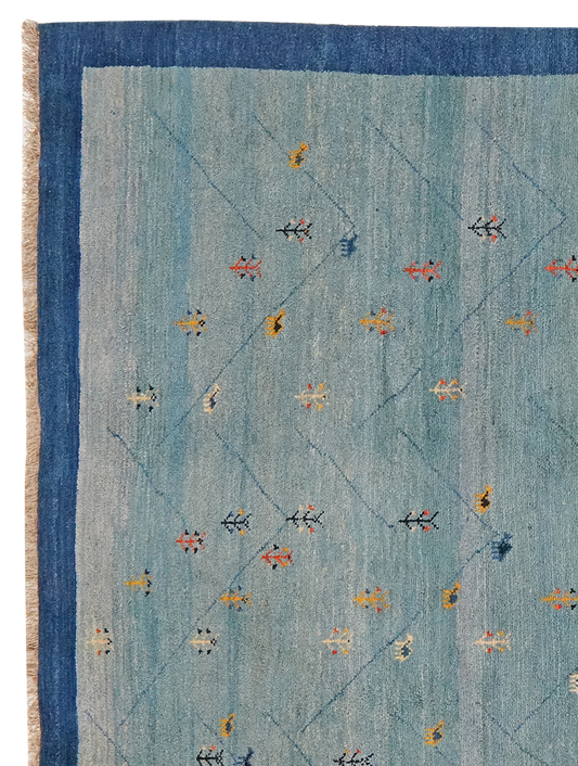 Vintage Carpet Gabbeh Sonnat Colorful 291x203cm