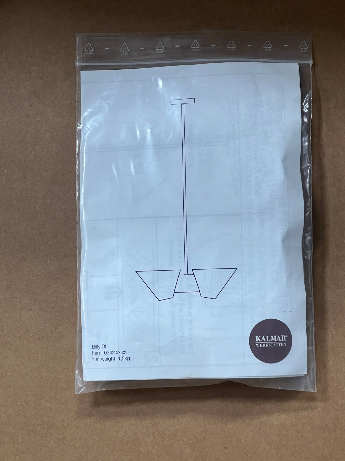 Billy DL Pendelleuchte von Kalmar ⌀ 180 mm