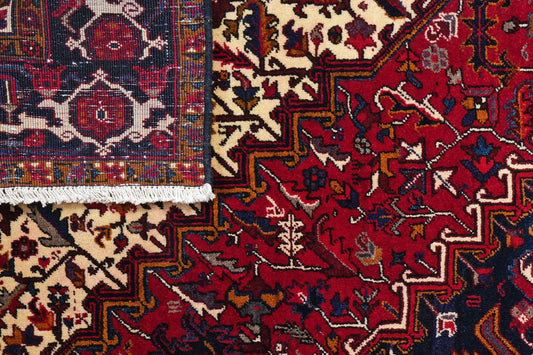 Vintage Carpet Mehrewan 290x205cm Colorful Nature-inspired motifs