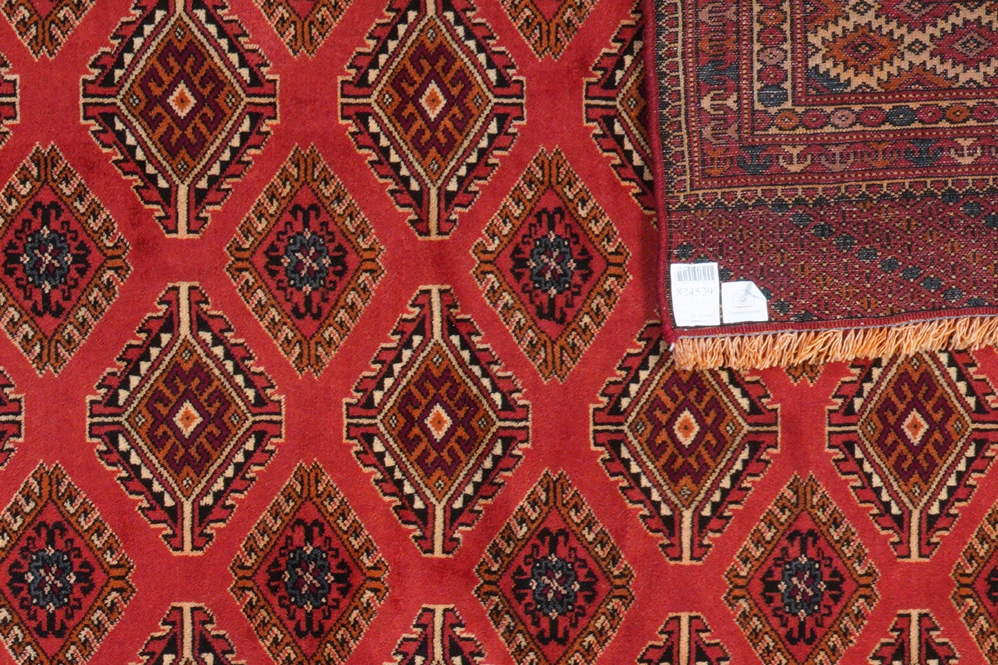 Vintage Carpet Turkman colorful 292x213cm