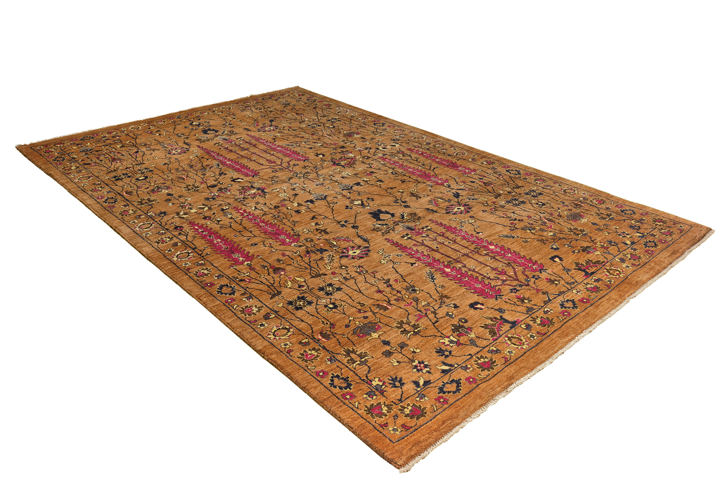 Vintage carpet Rizbaf colorful 303x199cm
