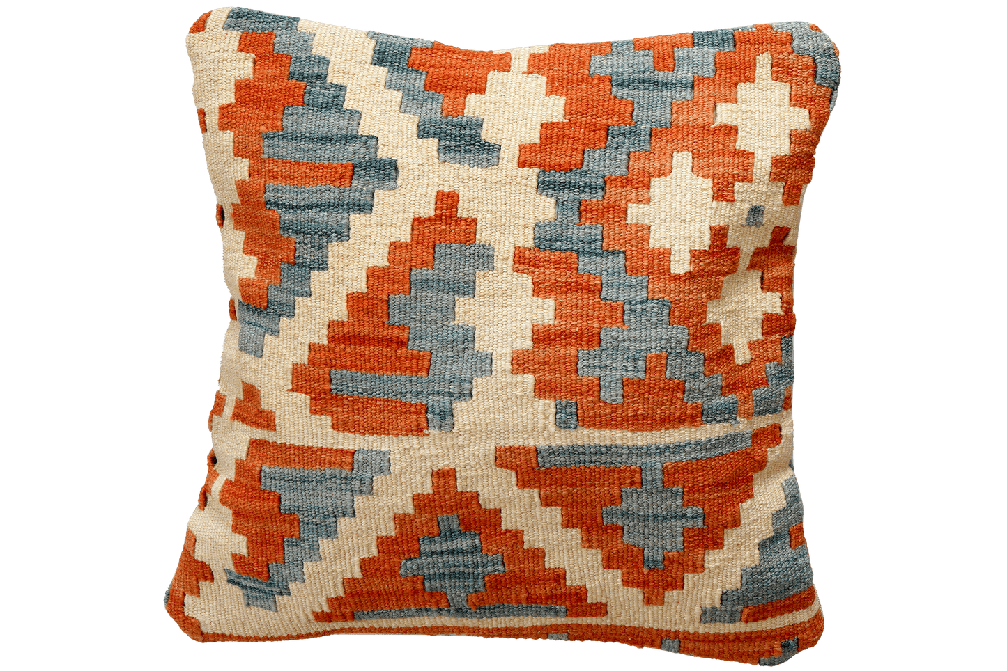 Vintage Kissen Kelim bunt handgefertigt 50x50cm