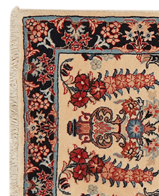 Vintage Sarough Teppich 295x67cm bunt naturinspiriert