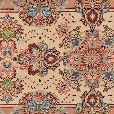 Vintage Sarough carpet colorful 295x68cm
