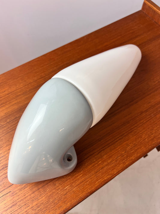 Vintage Wandlampe Modell 6035 hellgrau von Sigvard Bernadotte für Ifö