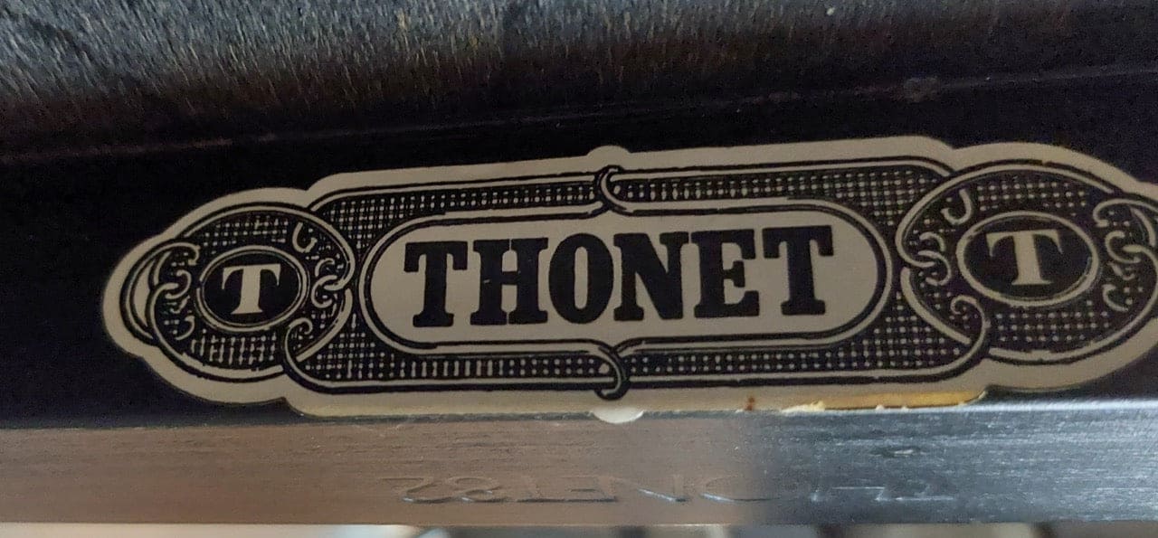 Vintage chair by Otto Wagner for Thonet black