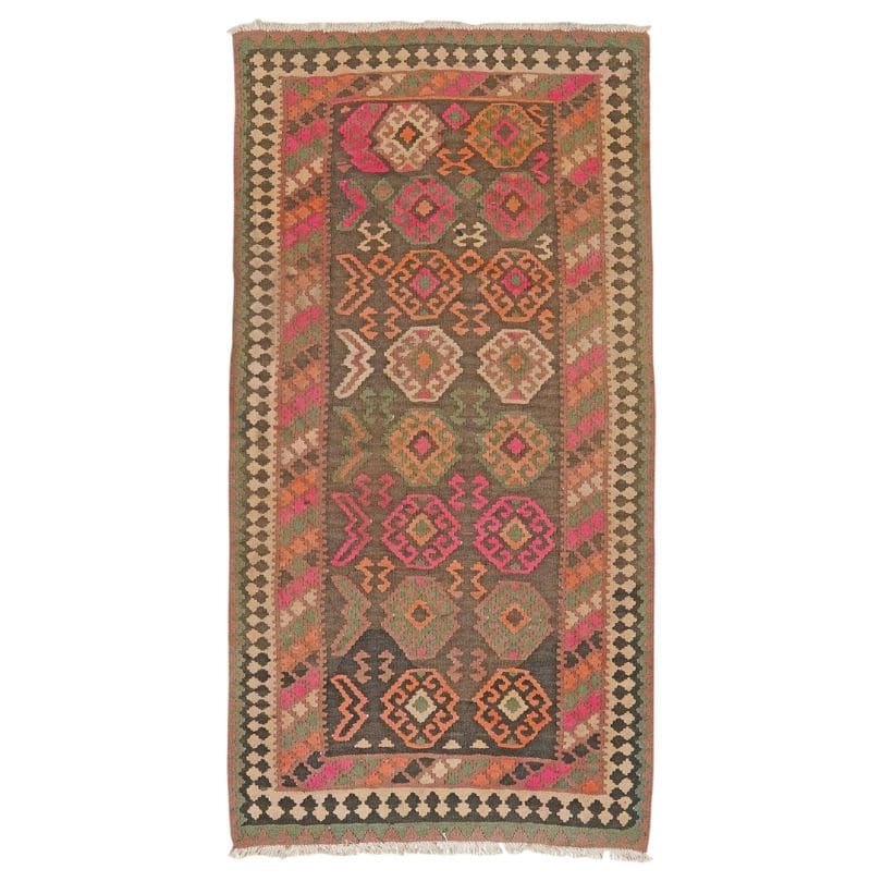Tapis vintage Kilim Ardebil 185x99cm