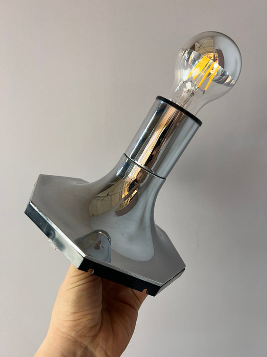 Vintage Kopfspiegel Wandlampe von STAFF