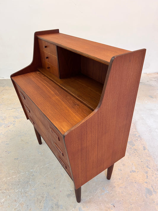 Vintage Sekretär aus Dänemark aus Teak