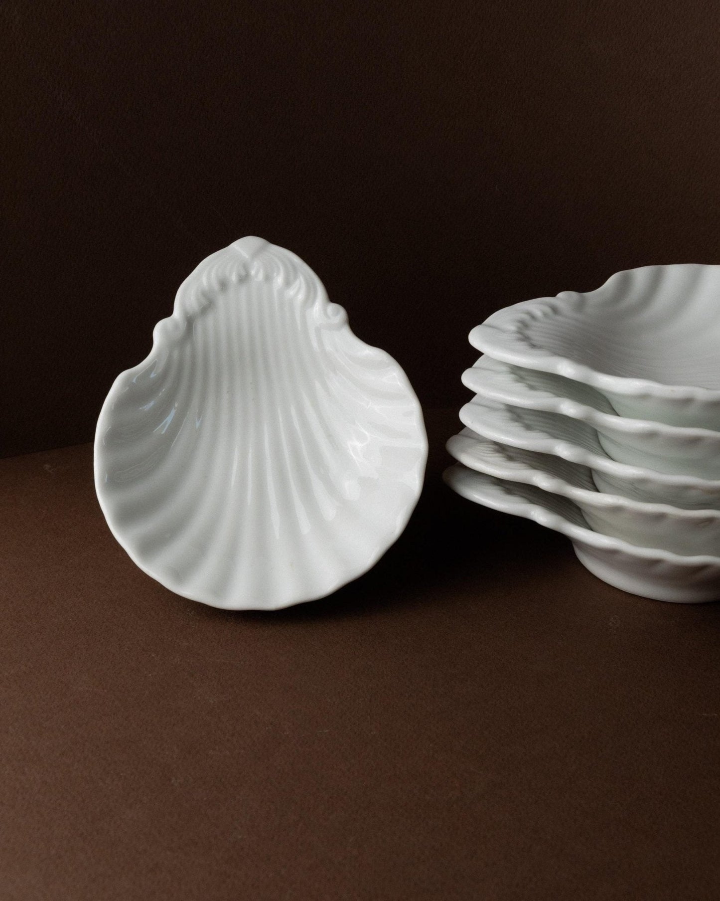 Vintage Schale von Del Vivo Sesto Firenze für Snacks Salat Vorspeise Weiß Keramik