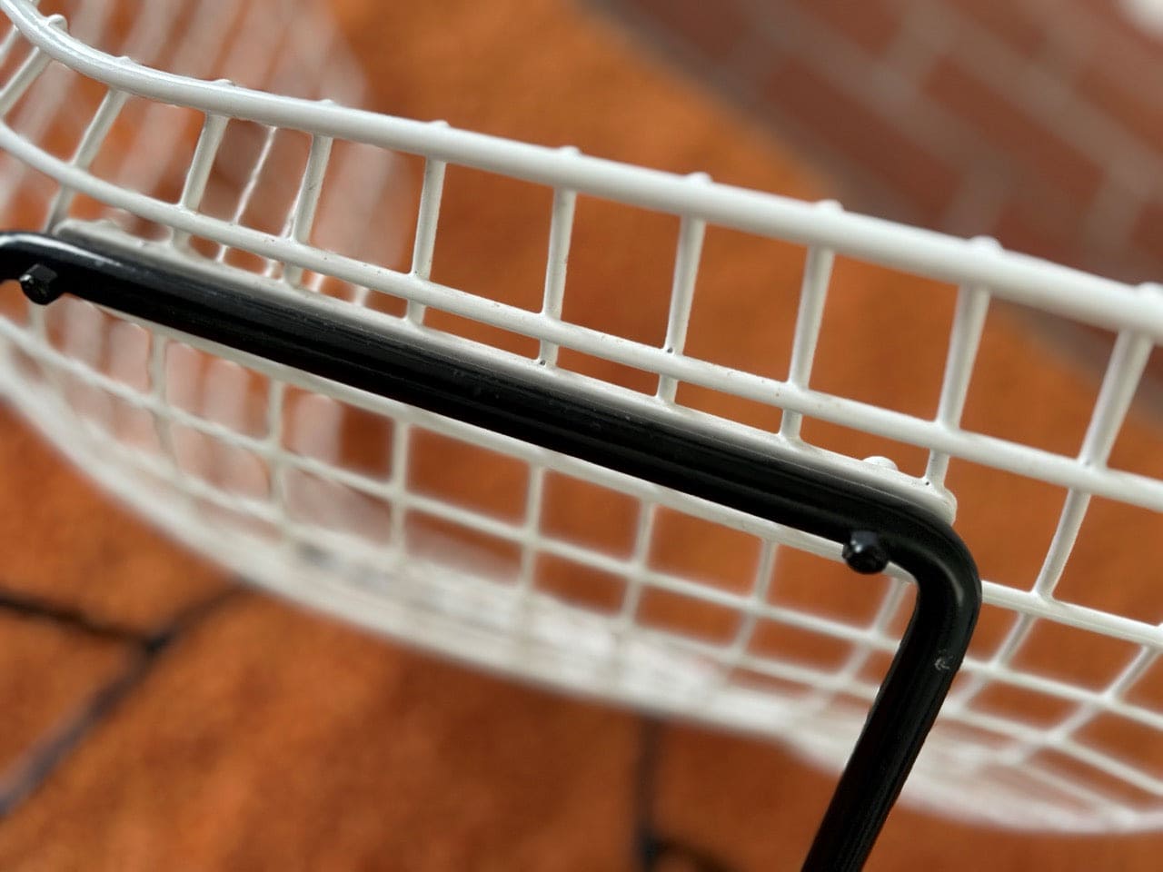 Vintage Bertoia Stuhl 420 von Knoll International weiß