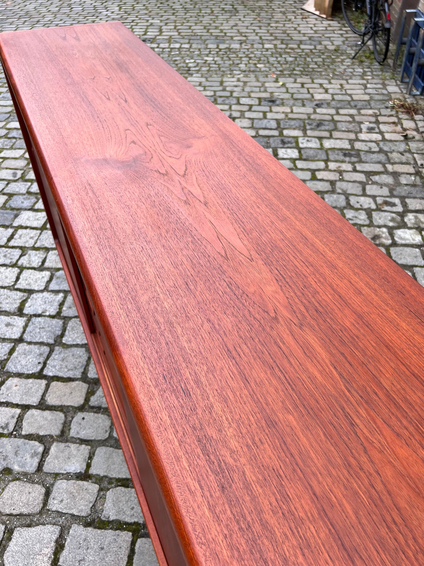 Vintage Highboard Teak von H.P. Hansen aus Dänemark