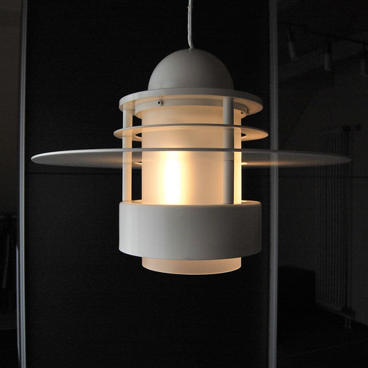 Vintage hanging lamp Orbiter Maxi 50 cm by Jens Møller Jensen for Louis Poulsen