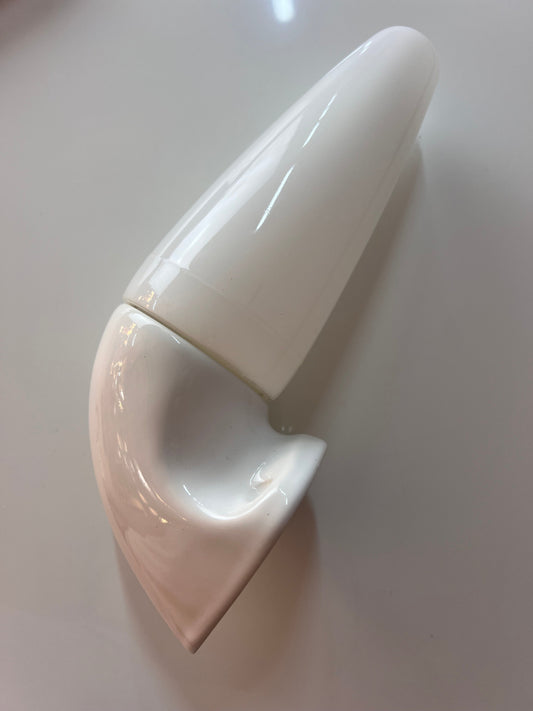 Vintage Wandlampe Modell 6035 von Sigvard Bernadotte für Ifö weiß