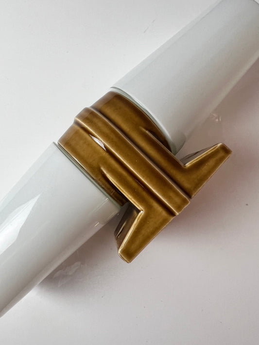 Vintage Wandleuchte Modell 6060 von Sigvard Bernadotte für Ifö braun