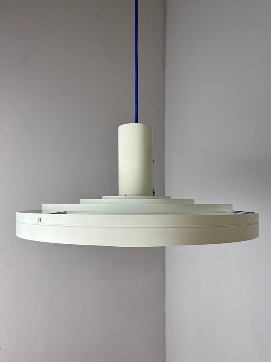 Vintage Hängeleuchte Fibonacci von Sophus Frandsen für Fog und Mørup weiß