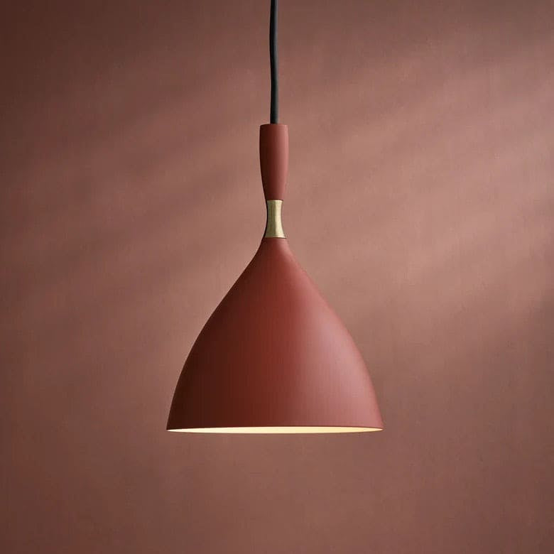 Dokka pendant light rust-colored
