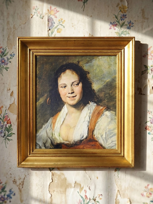 Vintage Porträt "La Bohémienne" von Hals für S.P.A.D.E.M.
