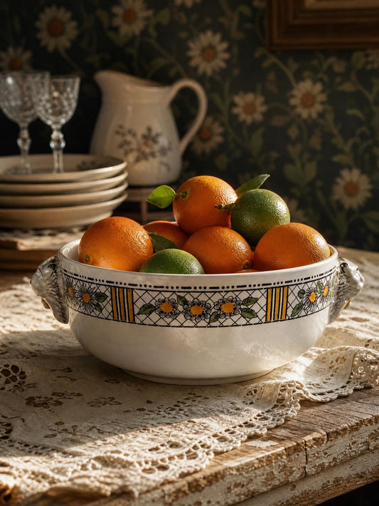 Vintage Salatschüssel "Elisabeth" für HB Choisy-le-Roi