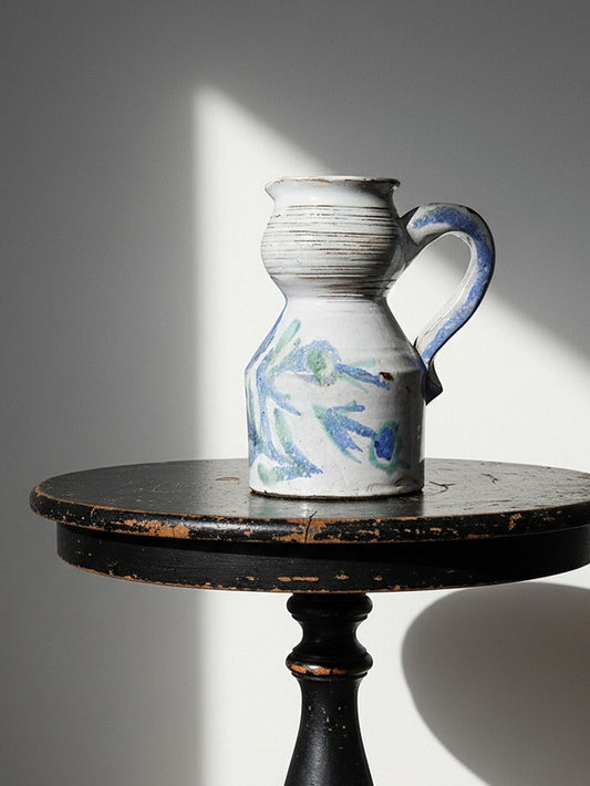 Vintage Krug von Boris Kasianoff für Vallauris braun