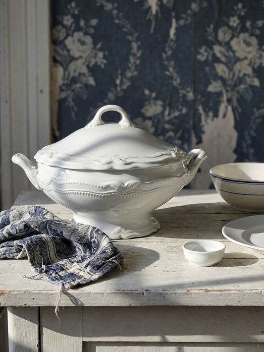 Vintage Suppenterrine von Bernardaud für Limoges Porzellan