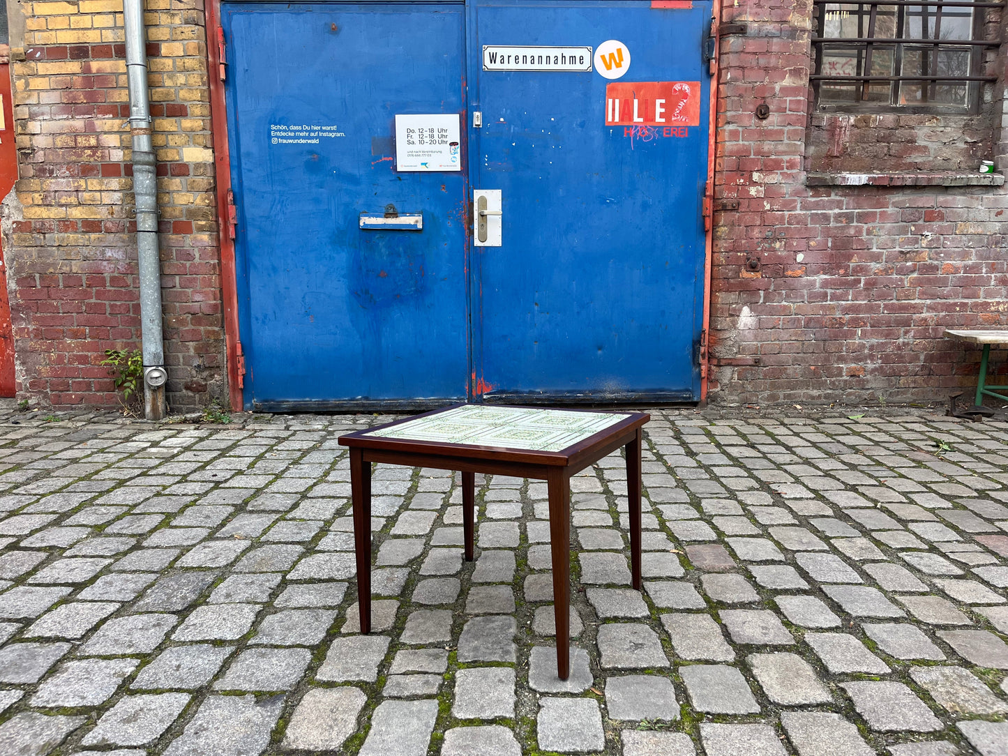 Beistelltisch Fliese Palisander von Kvalitet, Form und Funktion