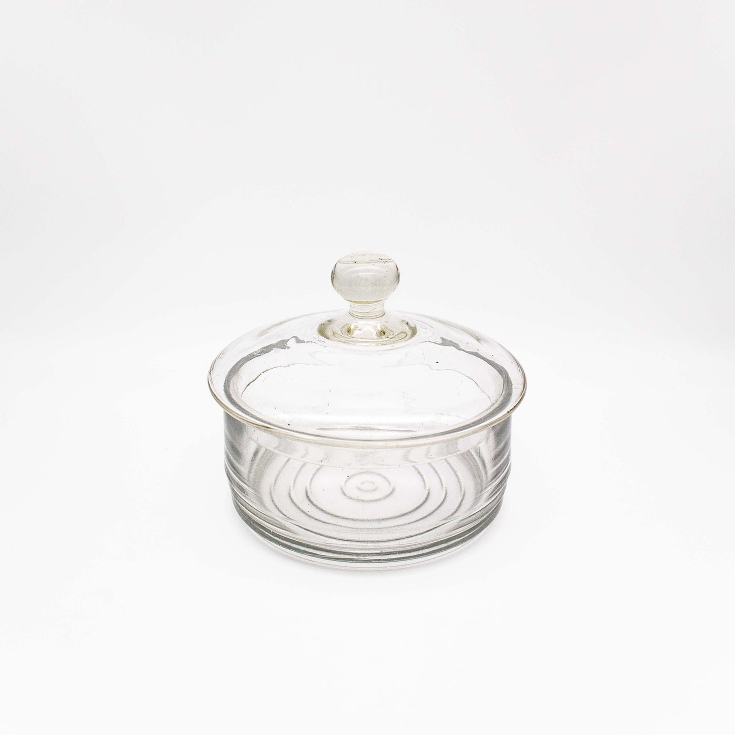 Vintage Bonboniere Jugendstil Glas