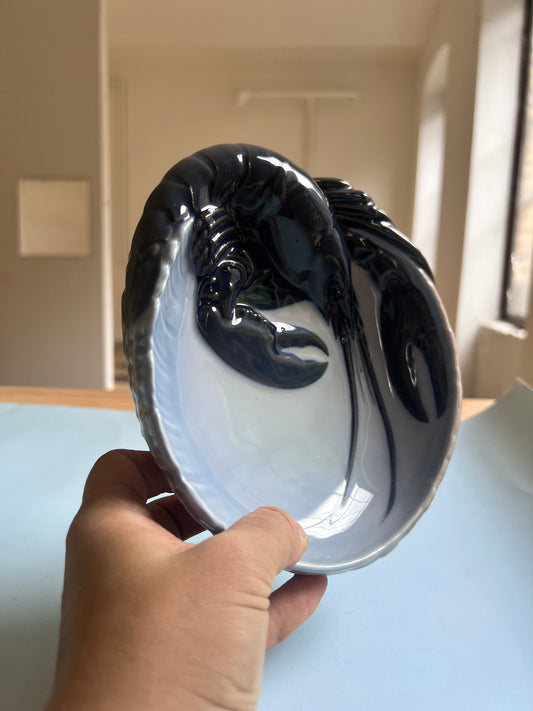 Bol à homard type 3498 ∅ 19 cm par Erik Nielsen pour Royal Copenhagen