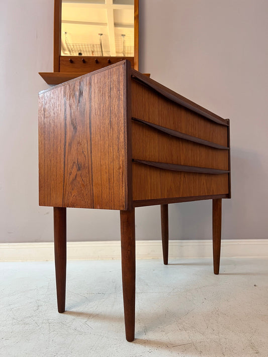 Vintage teak chest of drawers from Denmark