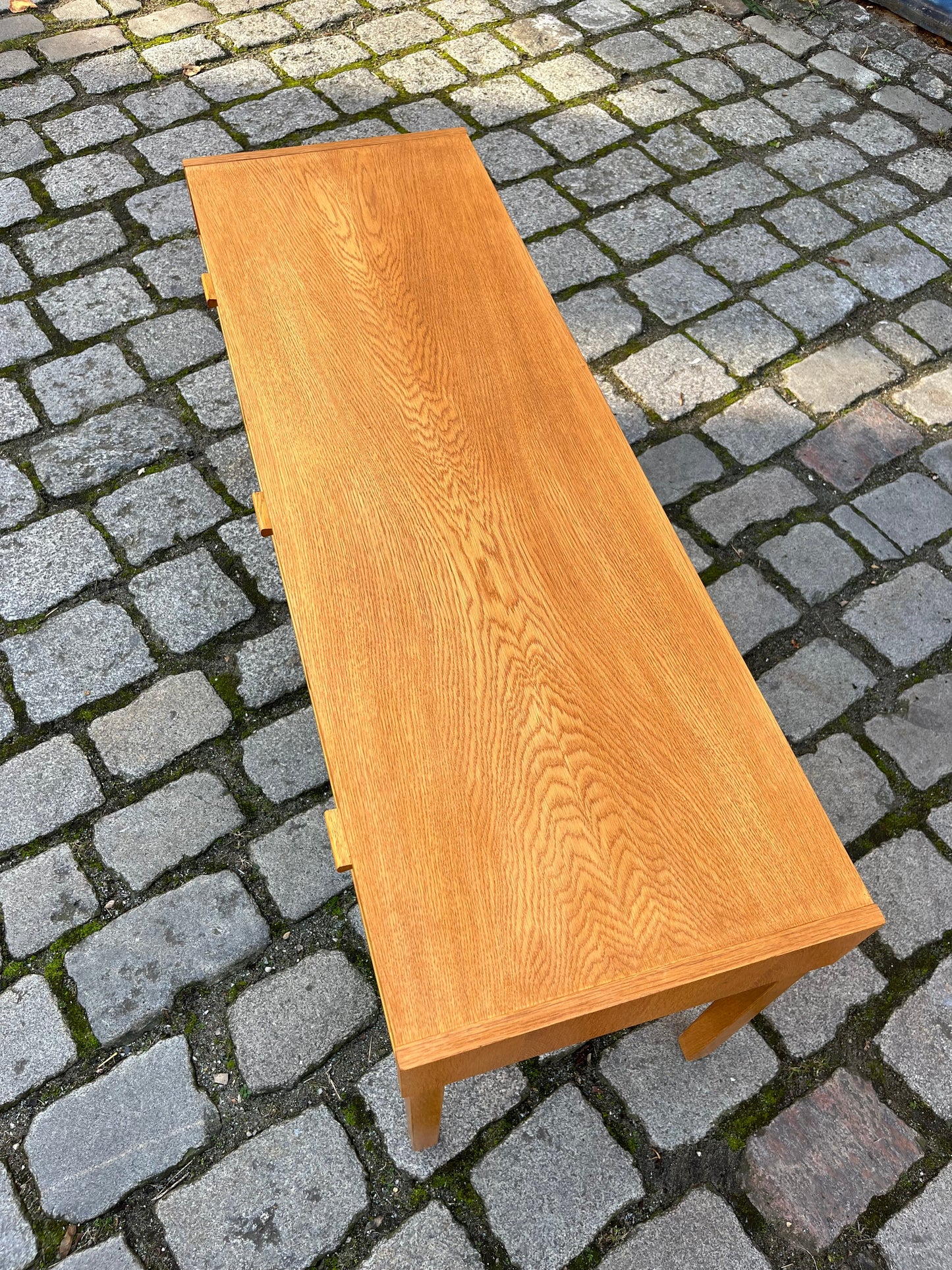 Vintage Lowboard aus Eiche, Dänemark 60er Jahre
