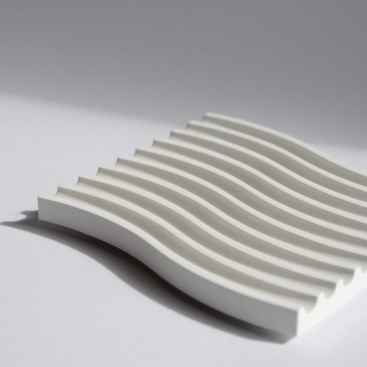 Plateau fait main Waves par Inuti