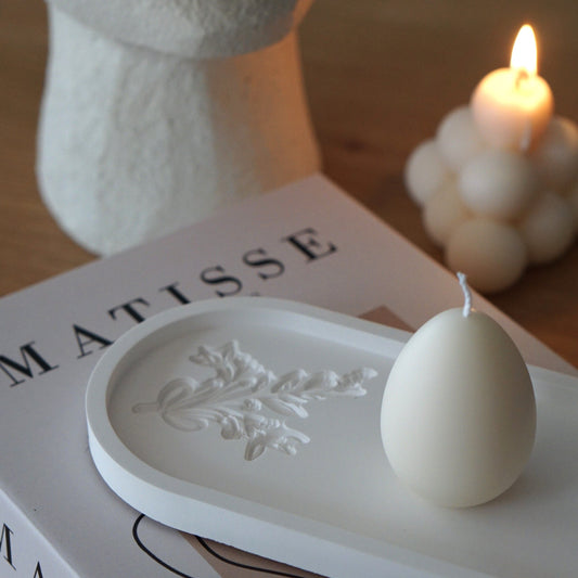 Nouveau plateau look floral fait main