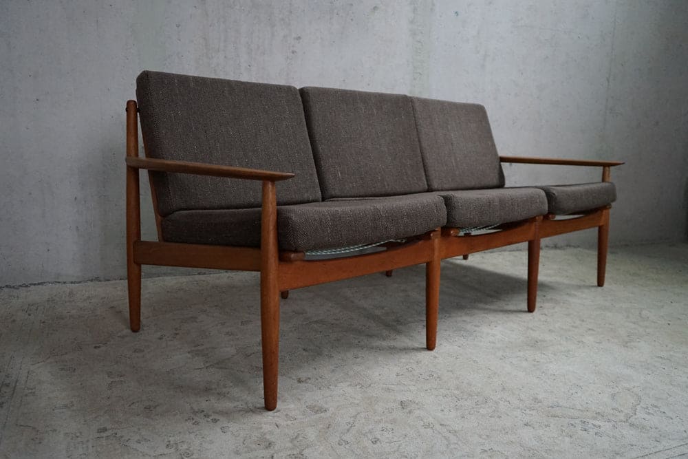 Canapé vintage par Arne Vodder pour Glostrup, Danemark, milieu du siècle