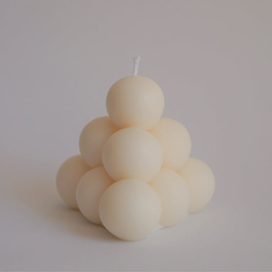 Vintage Handgemachte Kerze Pyramiden Bubble