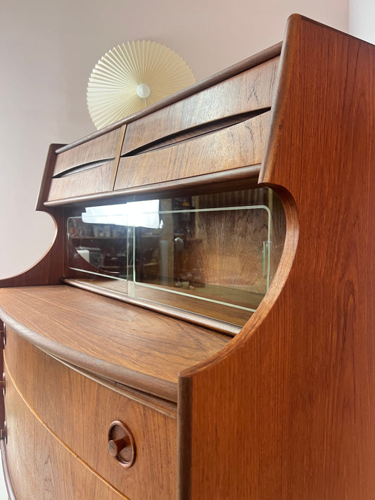 Vintage Sekretär Teak von Gunnar Falsig