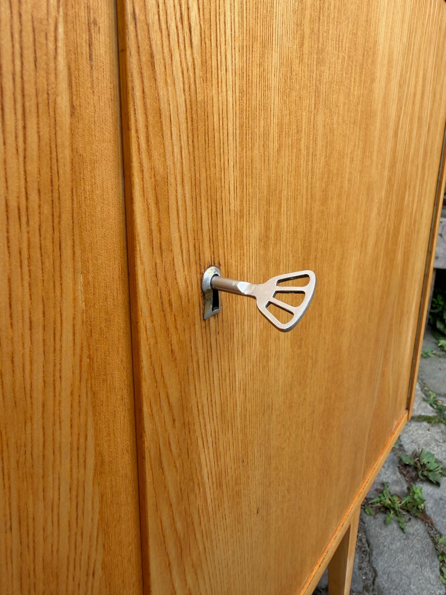 Vintage Sideboard Typ 602/K Esche von Franz Ehrlich für Hellerau