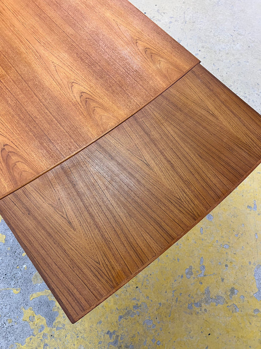 Vintage Esstisch ausziehbar Teak aus Dänemark