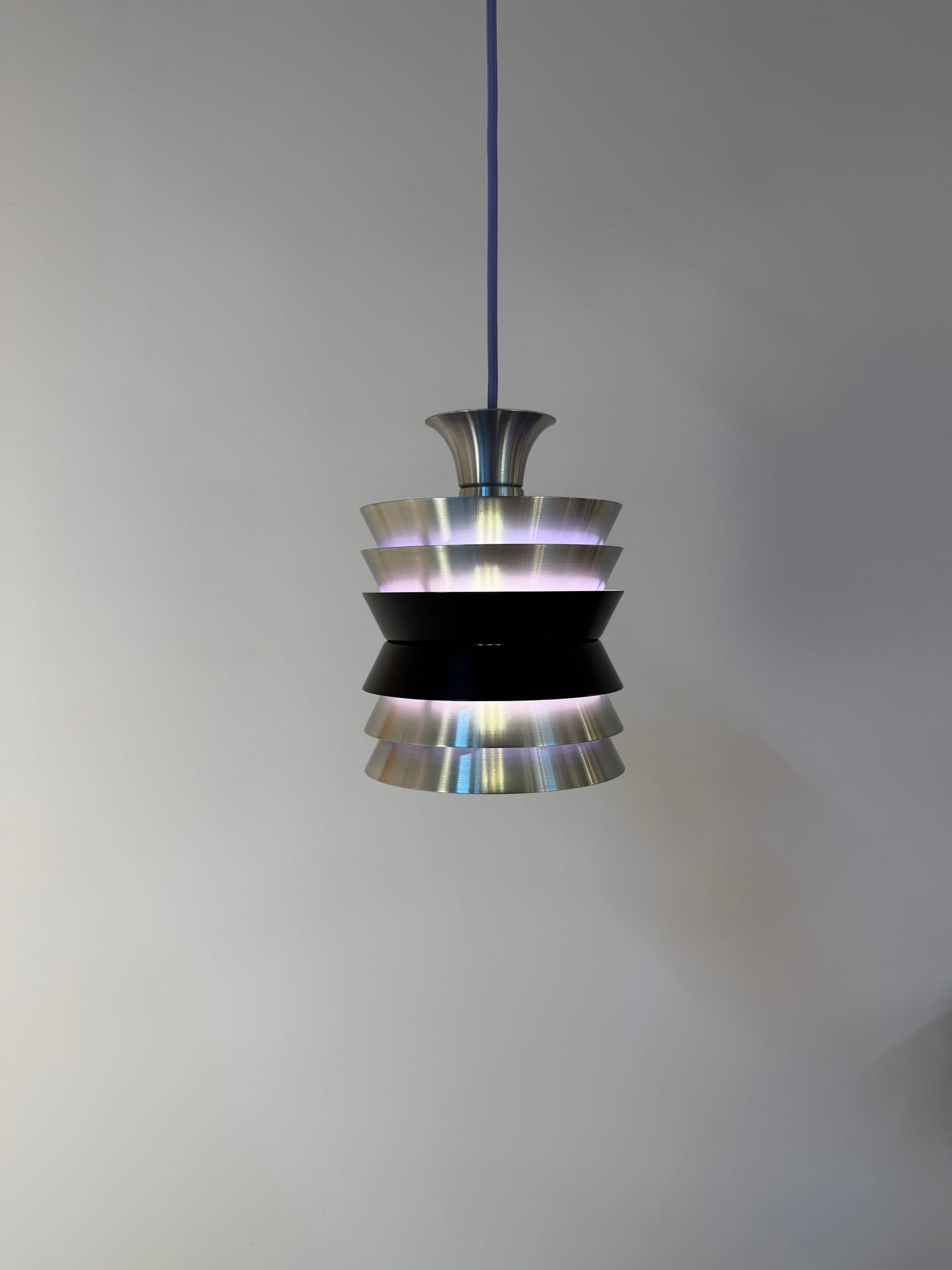 Vintage Lamellenlampe "Trava" von Carl Thore für Granhaga