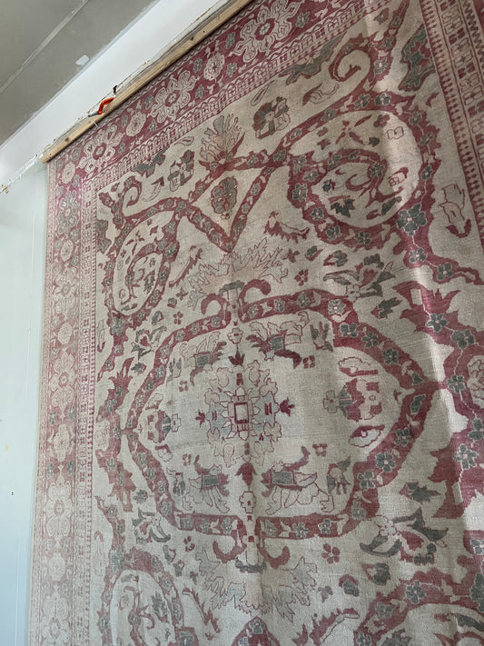 Oriental Vintage Carpet Handwoven