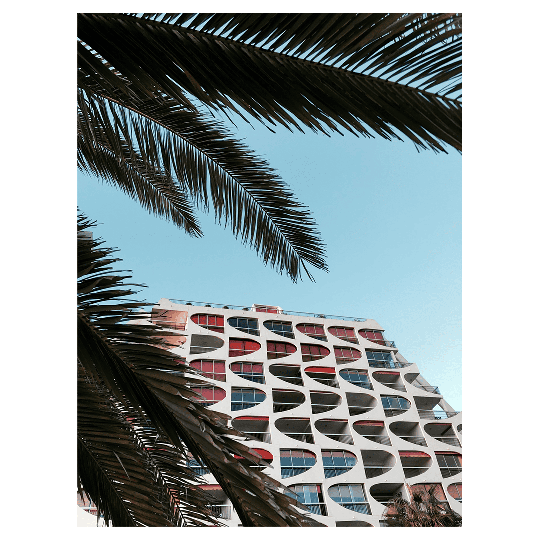 Image vintage La Grande Motte d'Océane BURET Papier Fujicolor Crystal Archive