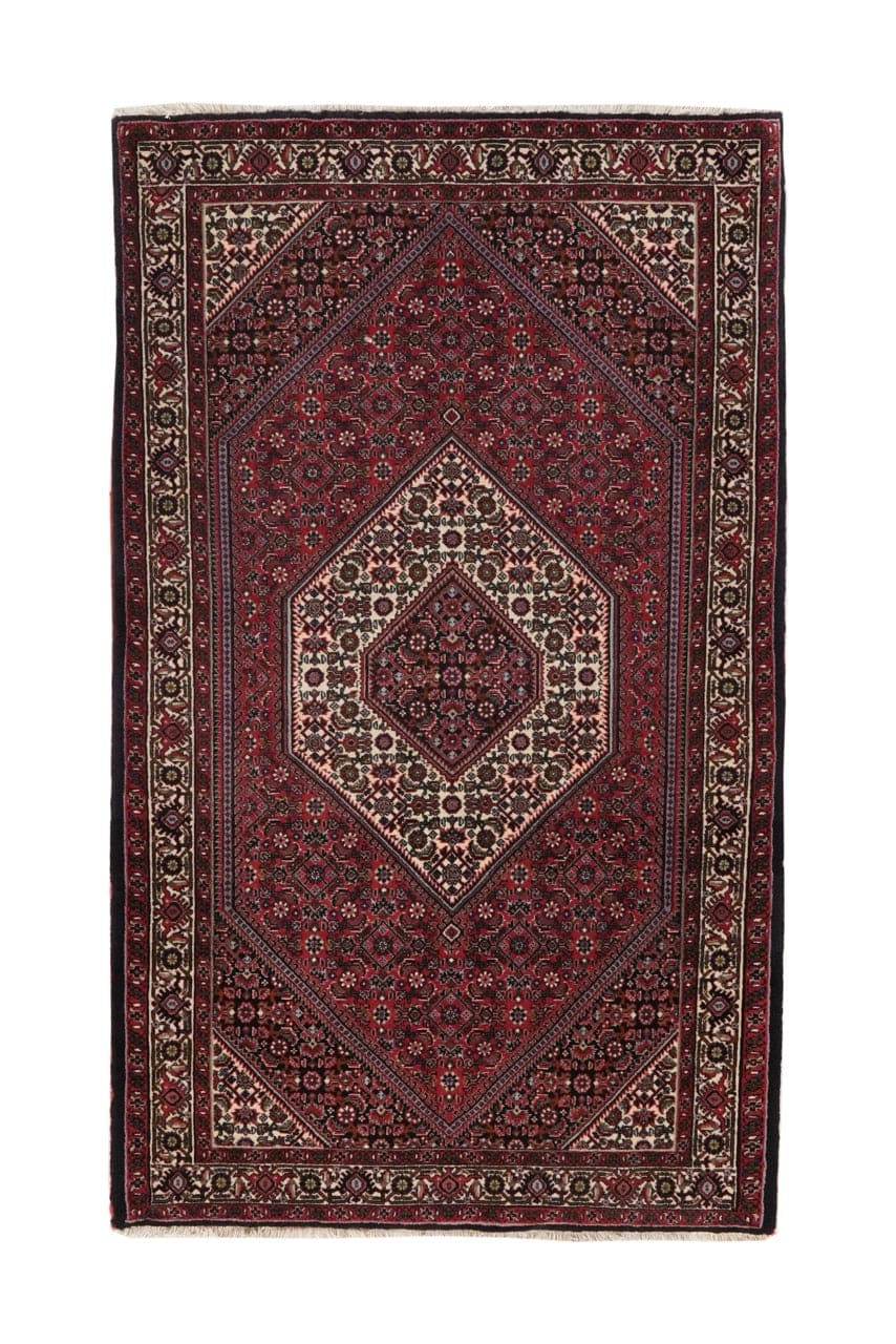 Vintage Carpet Bidjar Bookan 153x89cm Colorful Nature-Inspired Motifs