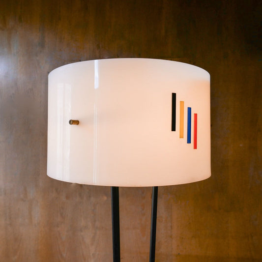 Vintage Stehlampe von Angelo Brotto Italien 1950er Jahre